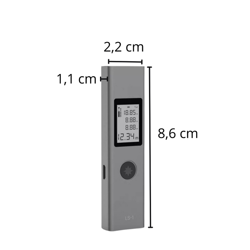 Télémètre laser numérique intelligent
