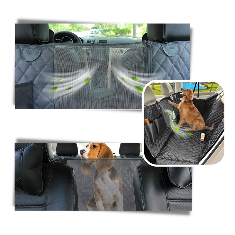 Housse de siège de voiture pour chien