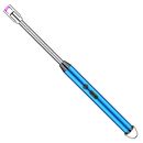 Briquet de cuisine rechargeable et résistant au vent