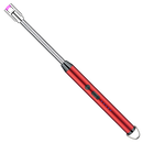 Briquet de cuisine rechargeable et résistant au vent