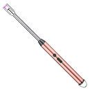 Briquet de cuisine rechargeable et résistant au vent