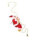 Décoration électrique en forme de Père Noël qui escalade