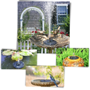 Fontaine flottante à énergie solaire