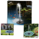 Fontaine flottante à énergie solaire