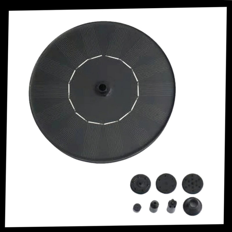 Fontaine flottante à énergie solaire