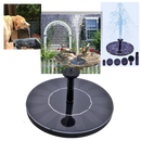 Fontaine flottante à énergie solaire