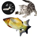 Jouet poisson pour chat