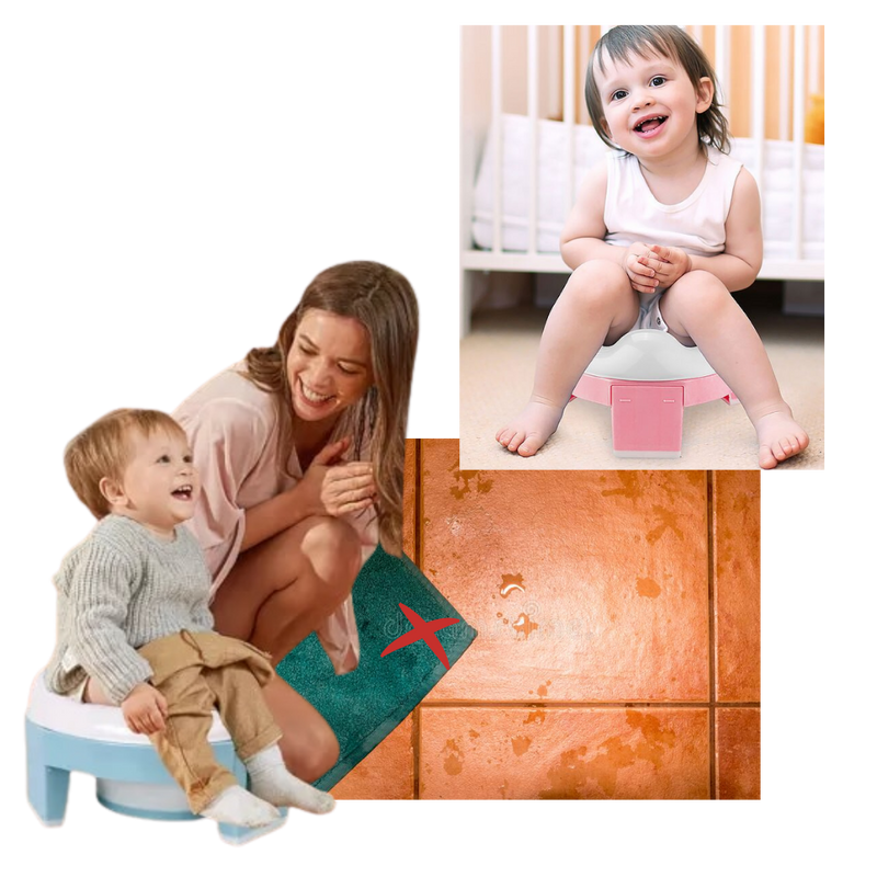 Pot pliable 3 en 1 pour les tout-petits