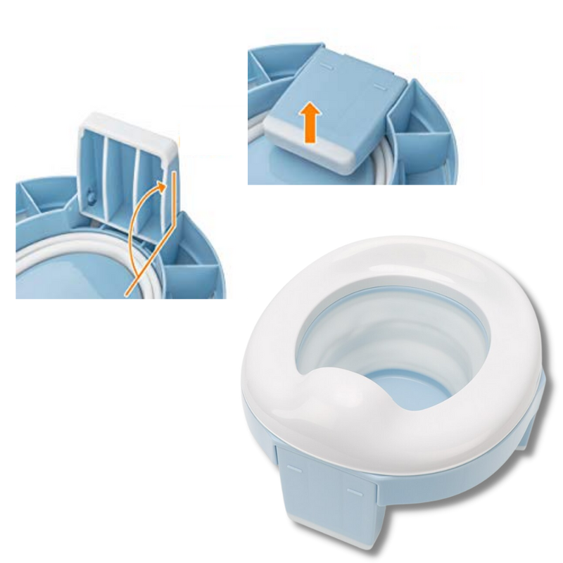 Pot pliable 3 en 1 pour les tout-petits