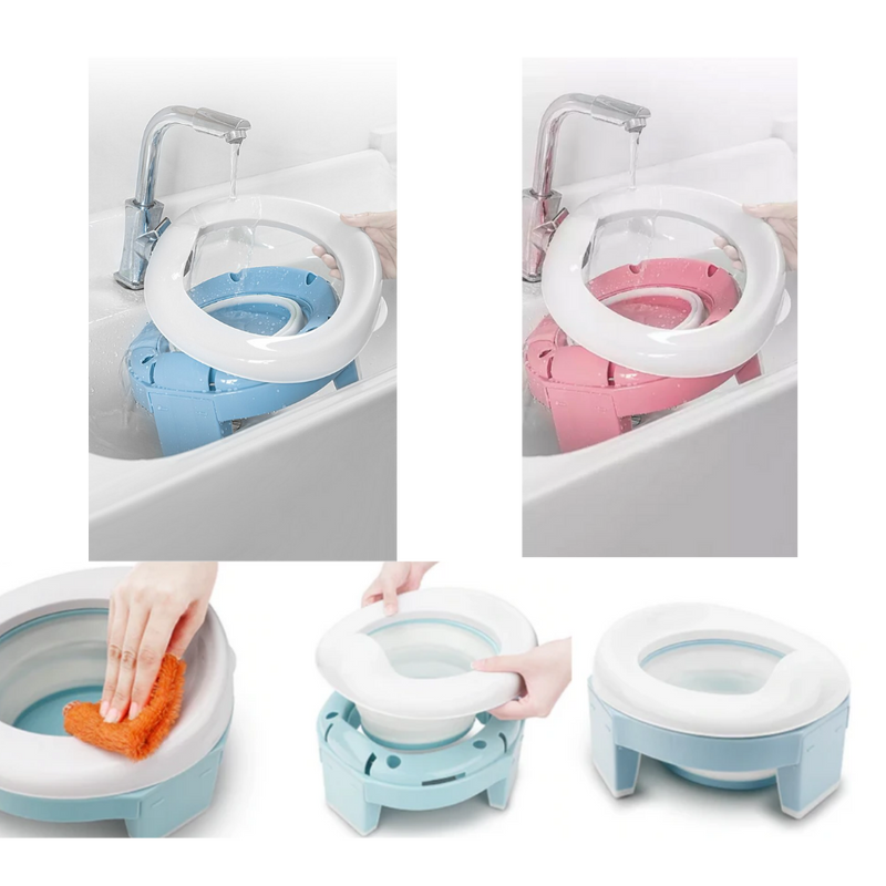 Pot pliable 3 en 1 pour les tout-petits