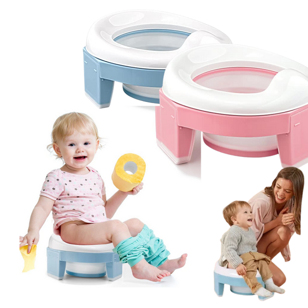Pot pliable 3 en 1 pour les tout-petits
