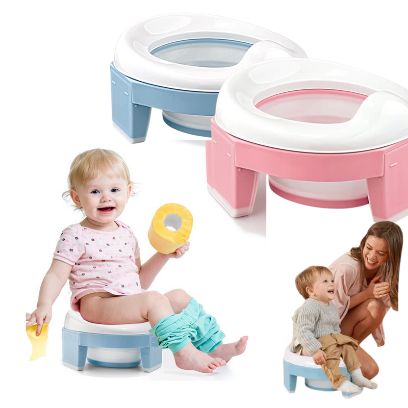 Pot pliable 3 en 1 pour les tout-petits