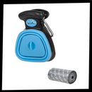 Ramasse-crottes pliable avec sacs