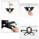 Lumière de garage avec 5 panneaux pliables