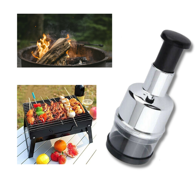 Hachoir à ail en acier inoxydable