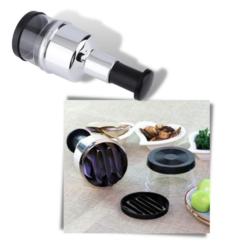 Hachoir à ail en acier inoxydable