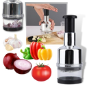 Hachoir à ail en acier inoxydable