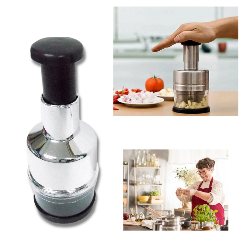 Hachoir à ail en acier inoxydable