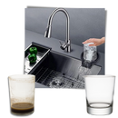 Laveuse et rinceuse automatique de verres