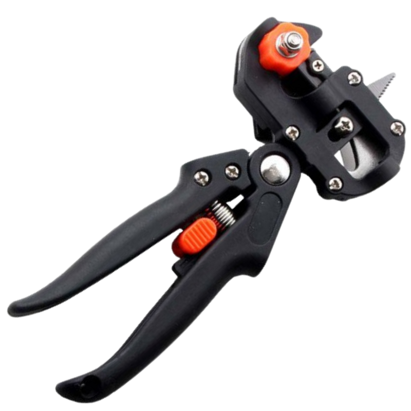 Sécateur de jardin et outil de greffage