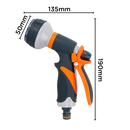 Pistolet d'arrosage universel à 8 modes