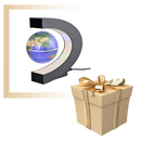 Globe magnétique à LED en lévitation