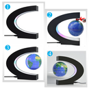 Globe magnétique à LED en lévitation