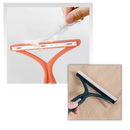 2 pièces de rasoir manuel anti-bouloche à double face pour vêtements