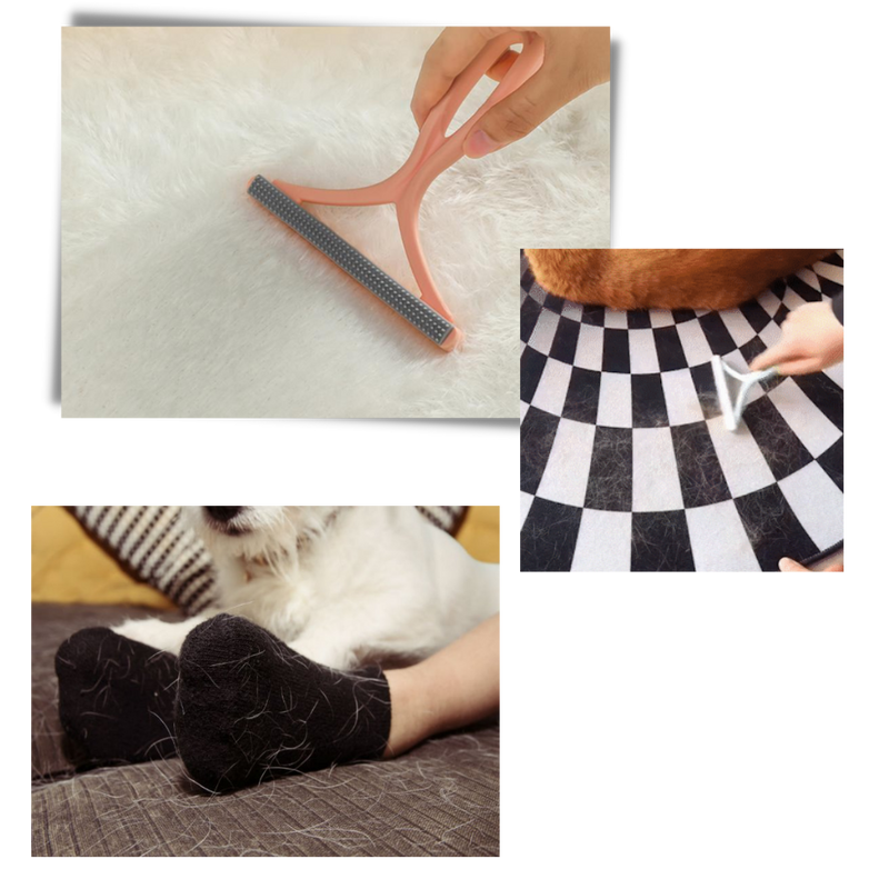 2 pièces de rasoir manuel anti-bouloche à double face pour vêtements