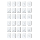 Lot de crochets muraux adhésifs