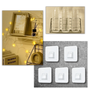 Lot de crochets muraux adhésifs