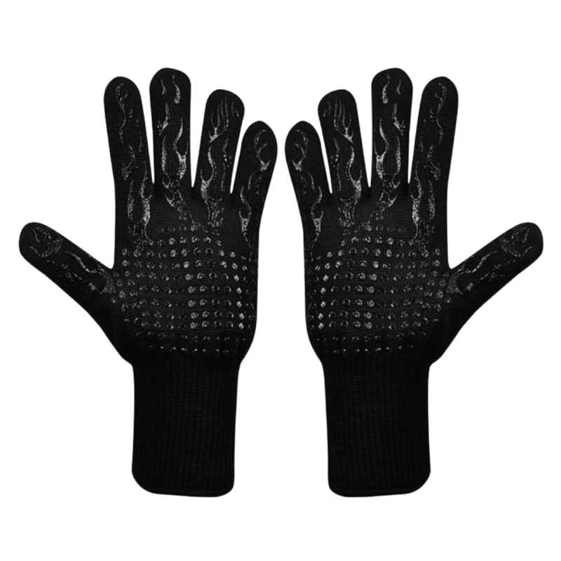 Gants pour barbecue résistant à la chaleur (1 paire)