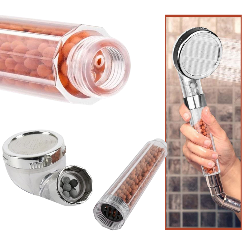 Pommeau de douche ionique à haute pression