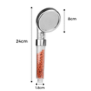 Pommeau de douche ionique à haute pression