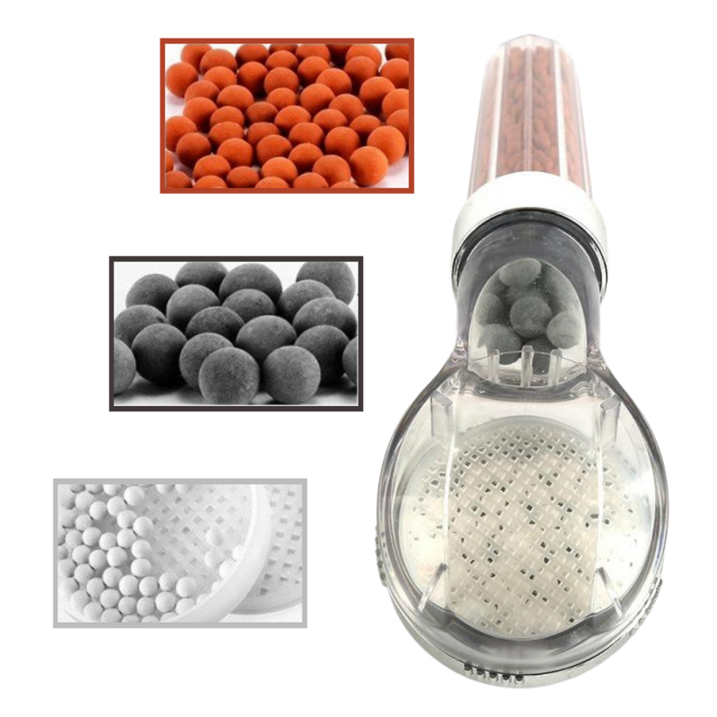 Pommeau de douche ionique à haute pression