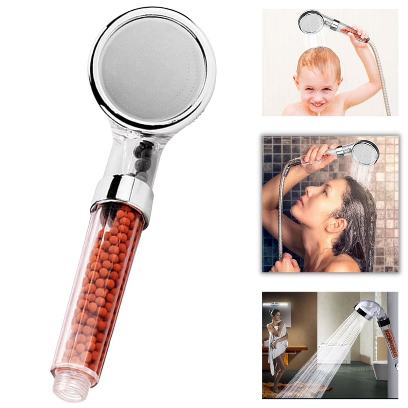 Pommeau de douche ionique à haute pression