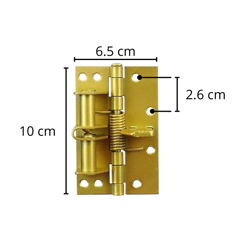 Charnière de porte polyvalente à fermeture douce