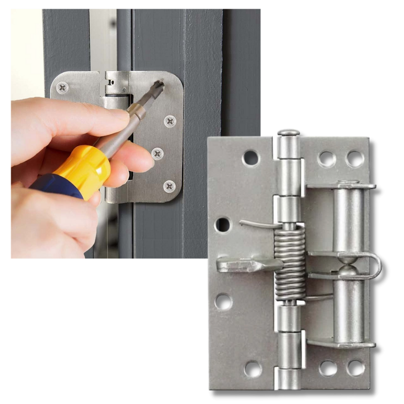 Charnière de porte polyvalente à fermeture douce