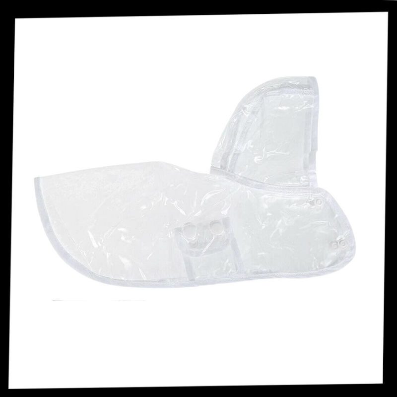 Imperméable à capuche pour chiens