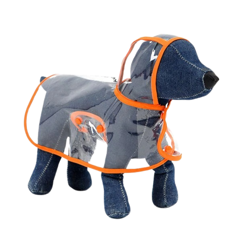 Imperméable à capuche pour chiens