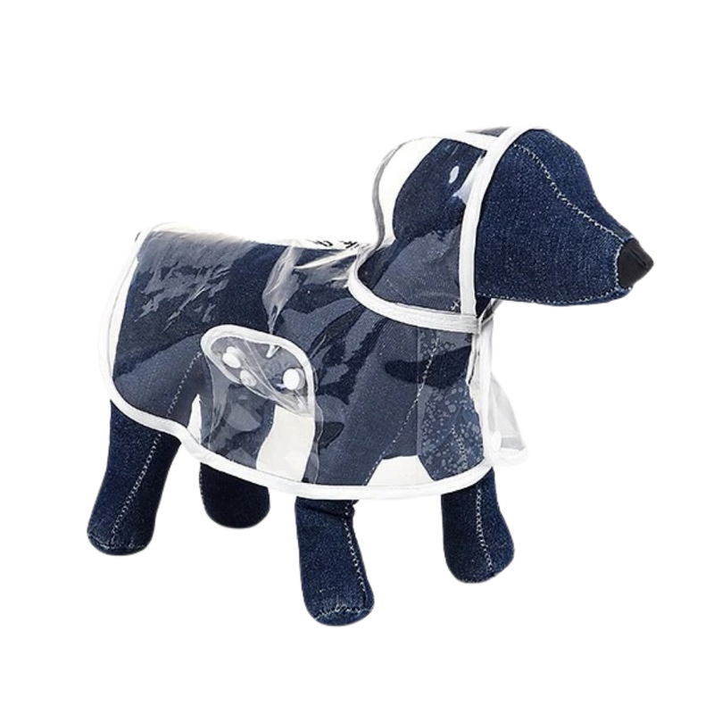Imperméable à capuche pour chiens