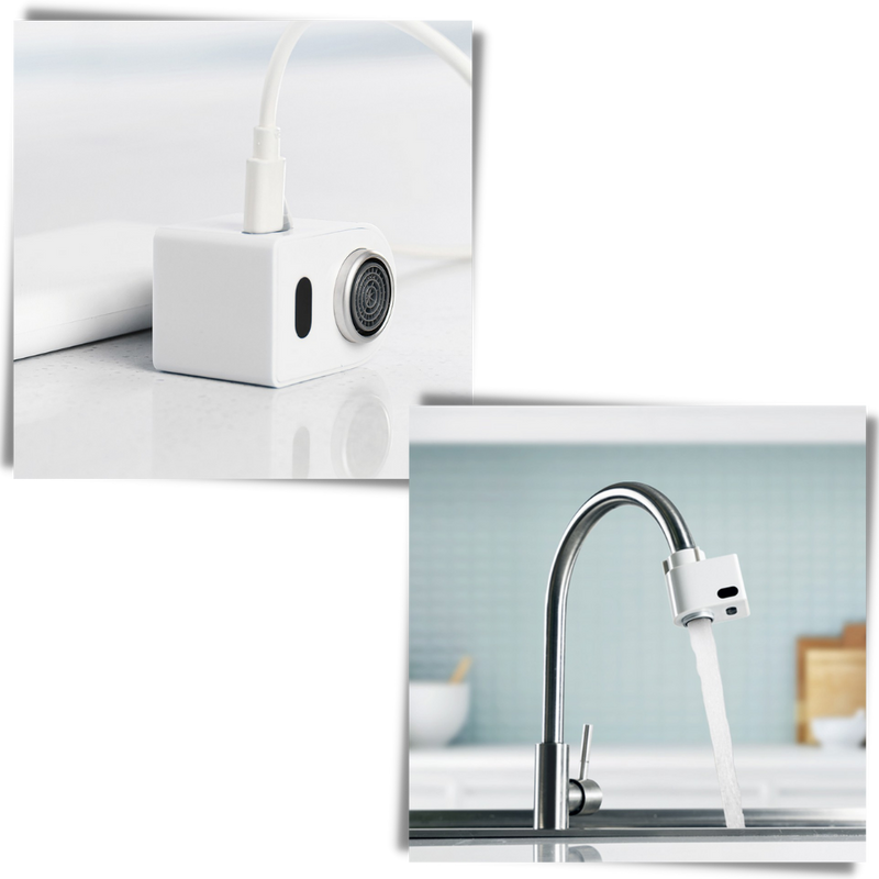 Robinet économiseur d'eau à induction
