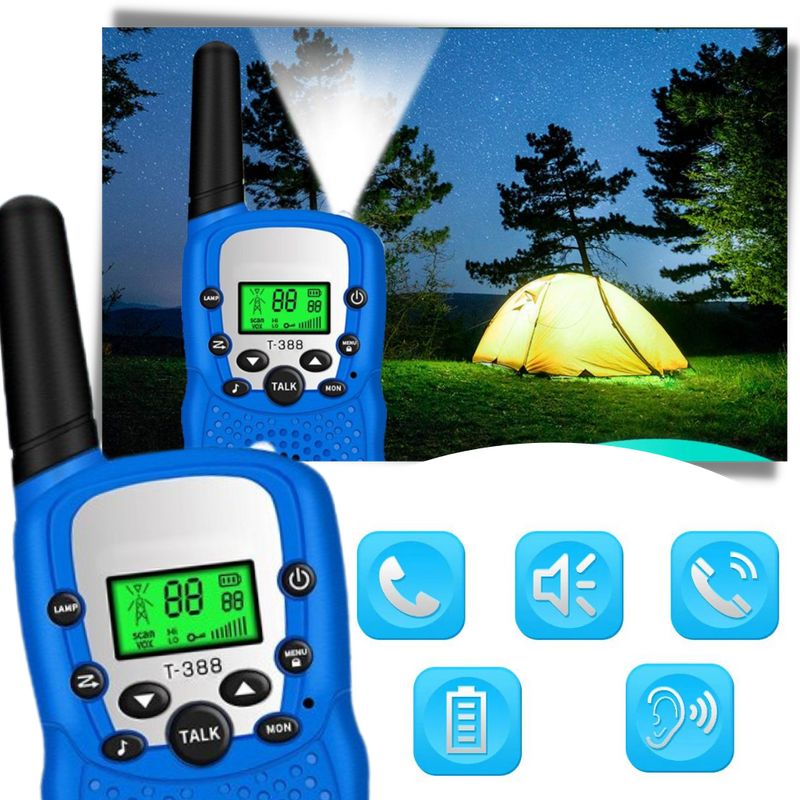 Talkies-walkies pour enfants (une paire)