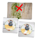 Brosse à main distributrice de savon