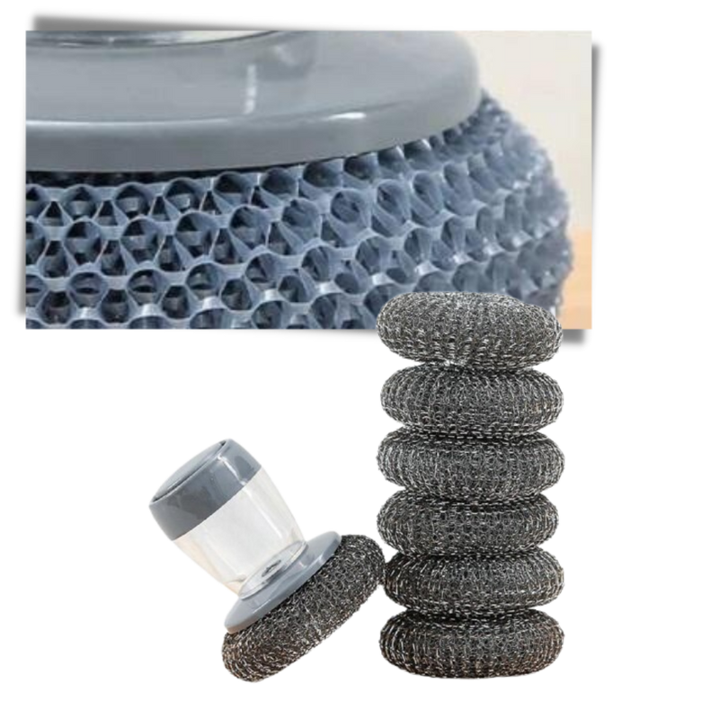 Brosse à main distributrice de savon