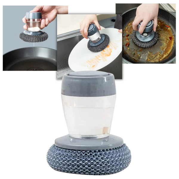 Brosse à main distributrice de savon