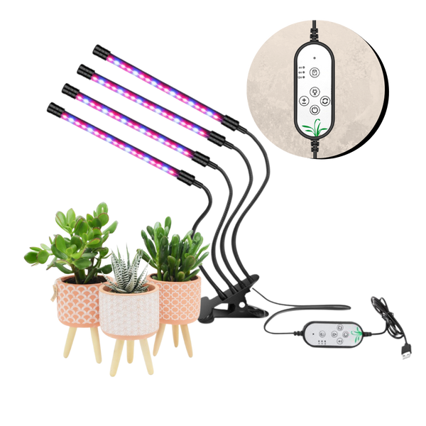4 Lampes LED de croissance horticole