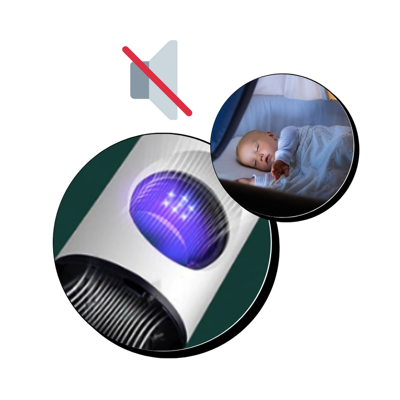 Lampe LED anti moustique