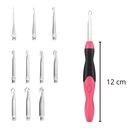 Ensemble de crochets ergonomiques à LED