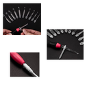 Ensemble de crochets ergonomiques à LED